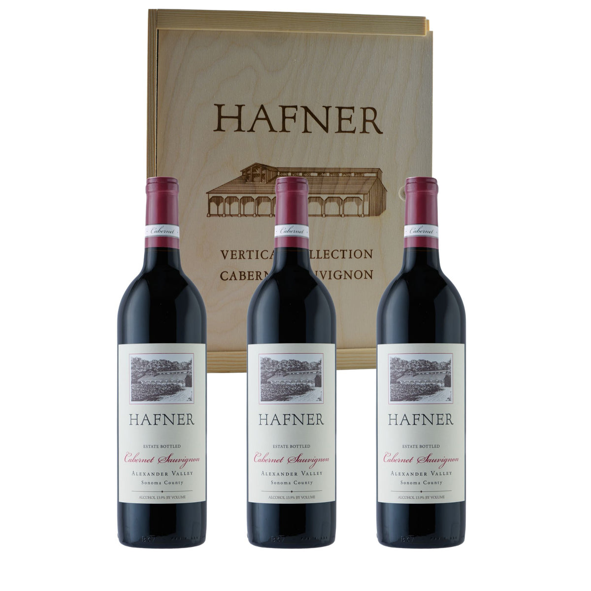 Library 2007, 2014 & 2021 Cabernet Sauvignon Collection (3 - 750ml)