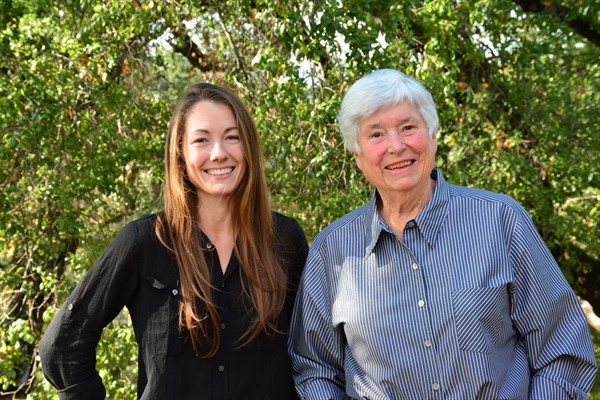 Kate Bernal-Hafner and Mary Hafner