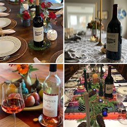 Holiday Wine Tables