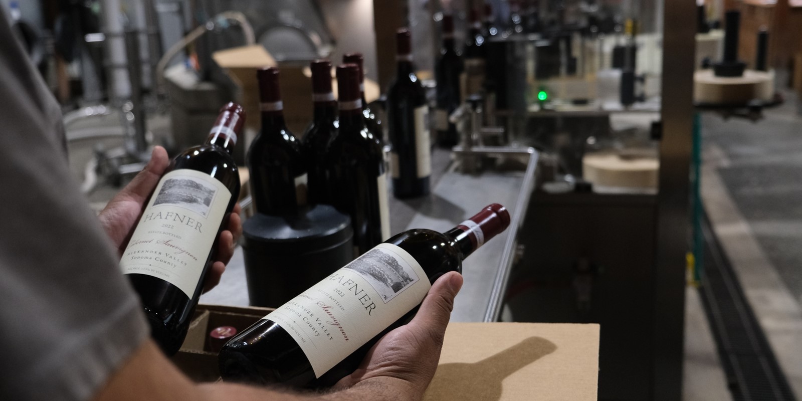Hafner Vineyard Bottling