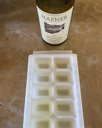 Chardonnay Ice Cubes