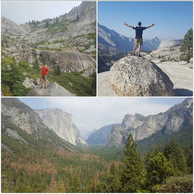 Guillaume in Yosemite