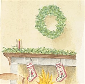 Holiday Mantel