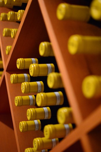 Reserve Chardonnay in Cellar