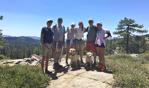 Hiking in the Sierras