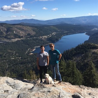 Guillaume at Donner Lake