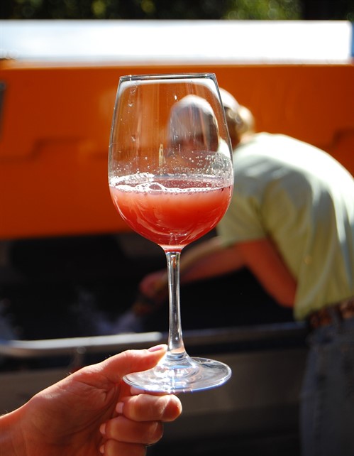 Hafner Vineyard Rose Juice