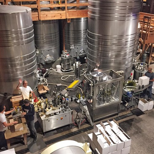 Bottling Line at Hafner Vineyard