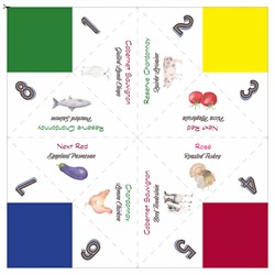 Hafner Food and Wine Cootie Catcher