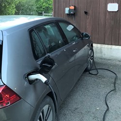 Electric Car Charger at Hafner