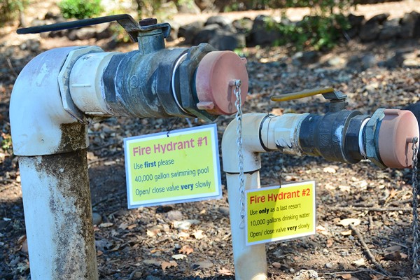 Hydrants at Hafner